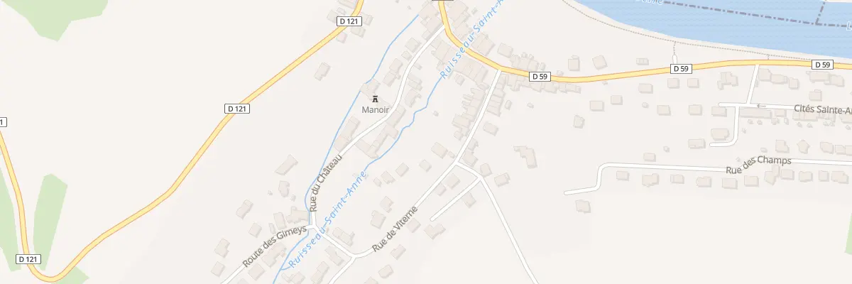 Plan du 22 Rue de Viterne à Sexey-aux-Forges