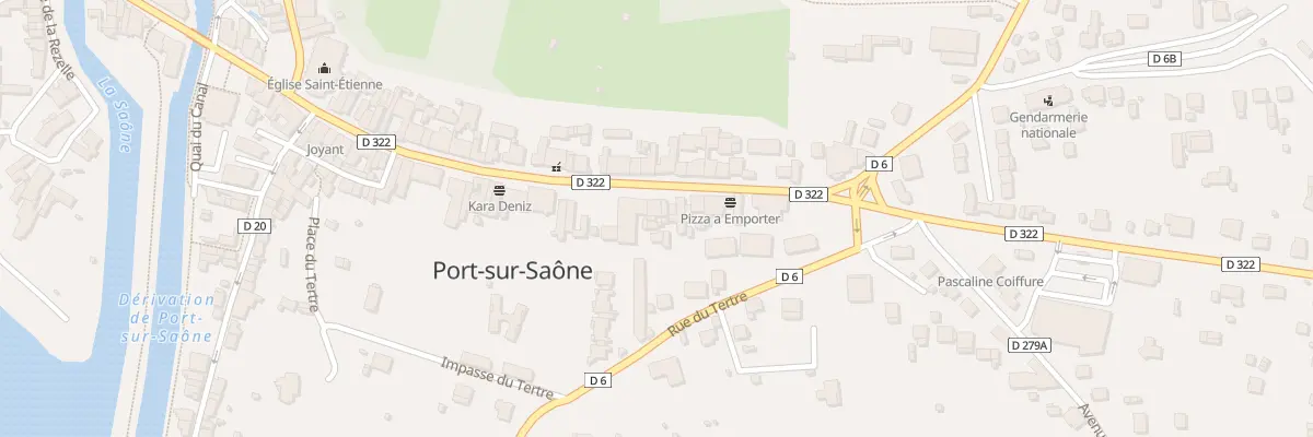 Plan du 81 Rue Francois Mitterrand à Port-sur-Saône