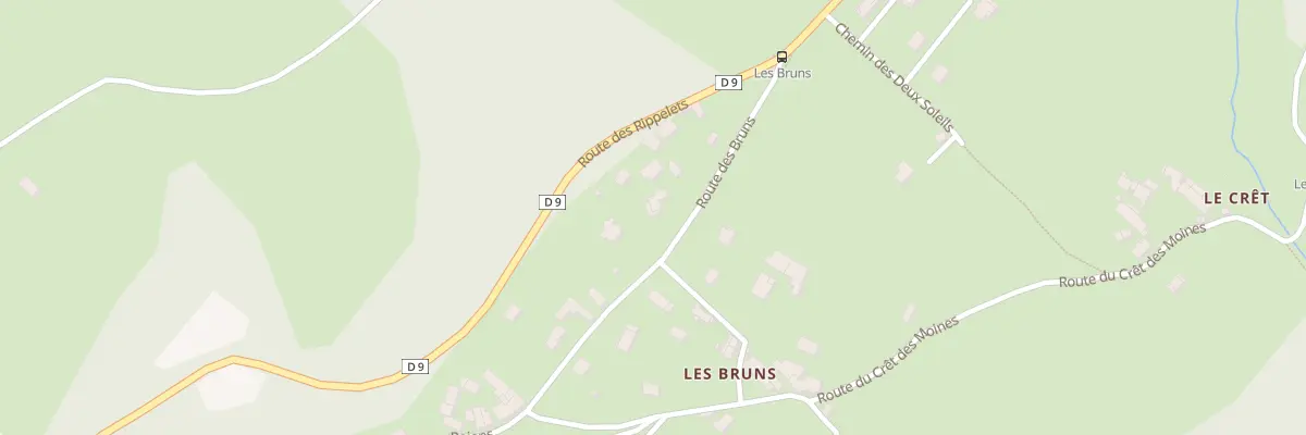 Plan du 140 Rte des Bruns à Saint-Maximin