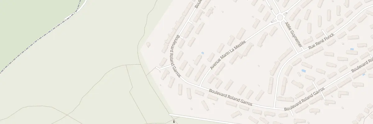 Plan du 319 Bd Roland Garros à Liverdun