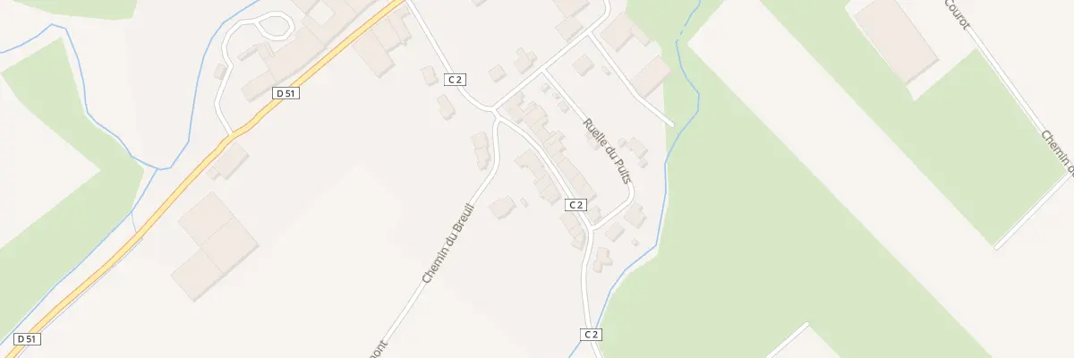 Plan du 14 Rue du Pâtis à Vitrey
