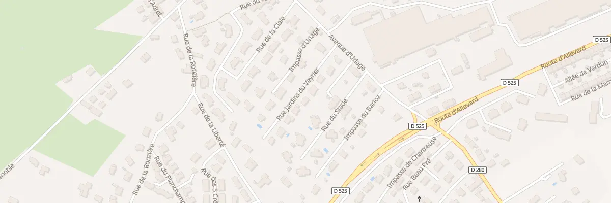 Plan du 95 Rue Jardins du Veyrier à Crêts en Belledonne