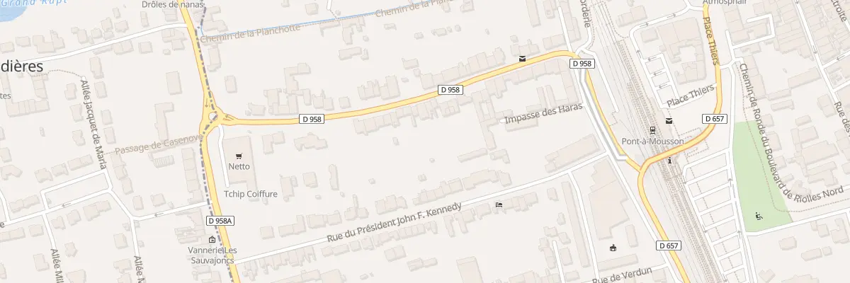 Plan du 37 Av General Patton à Pont-à-Mousson