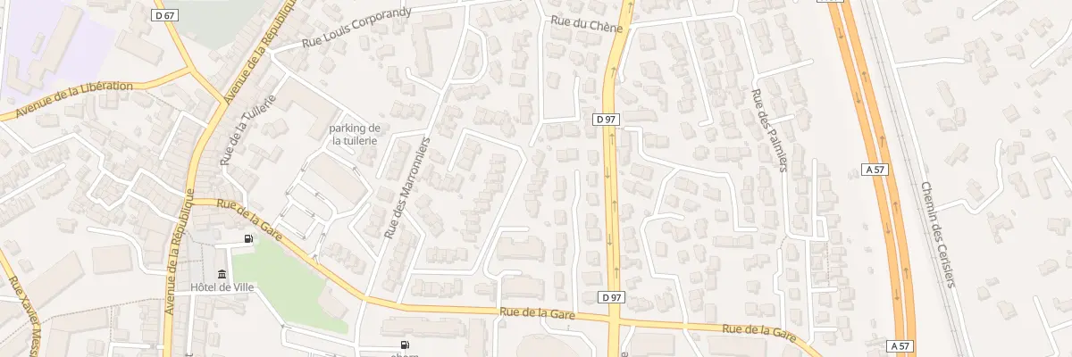 Plan du 40 Rue des Acacias à La Farlède