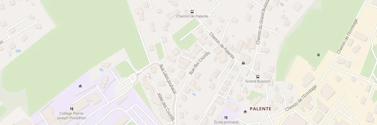 Plan du 19 Rue des Courtils à Besançon