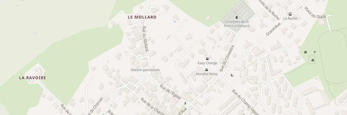 Plan du 127 Rue du Saujet à Crêts en Belledonne