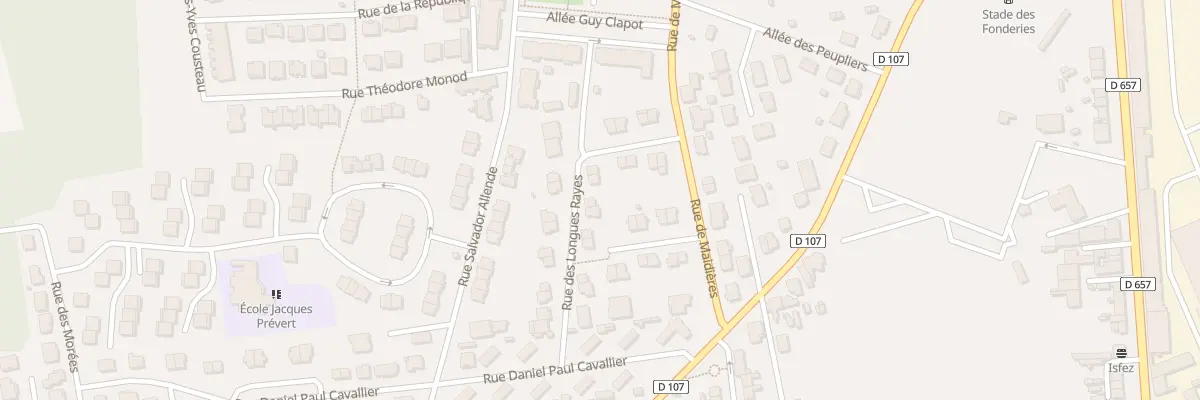 Plan du 25 Rue des Longues Rayes à Blénod-lès-Pont-à-Mousson