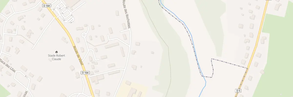 Plan du 10 Rte des Rochottes à Darney