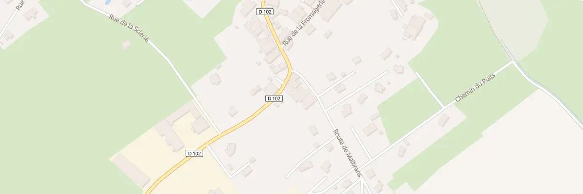 Plan du 4 Rte de Malbrans à Montrond-le-Château