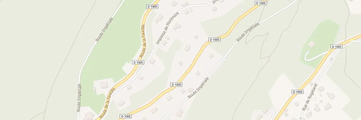 Plan du 2656 Rte de la Faucille à Gex