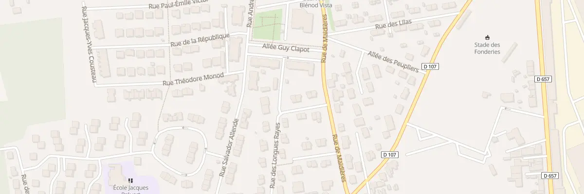 Plan du 18 Rue des Longues Rayes à Blénod-lès-Pont-à-Mousson