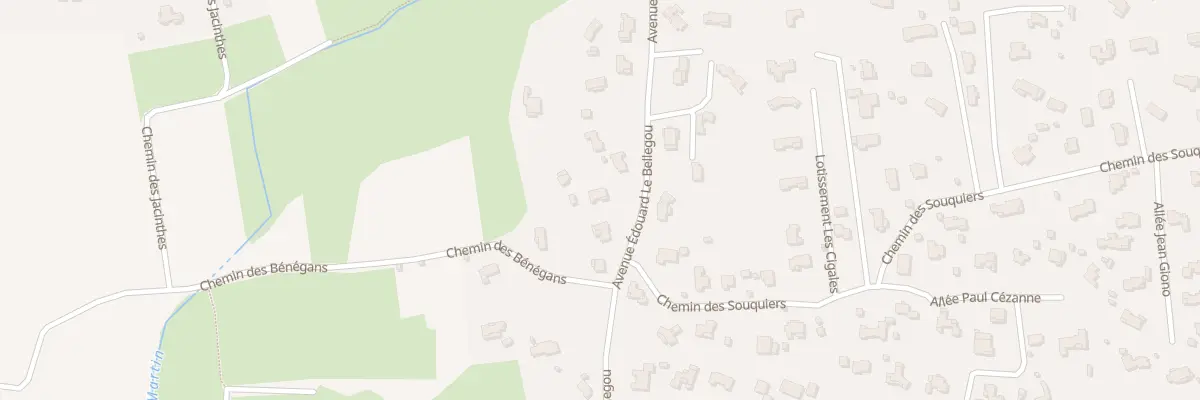 Plan du 452 Av Edouard le Bellegou à Garéoult