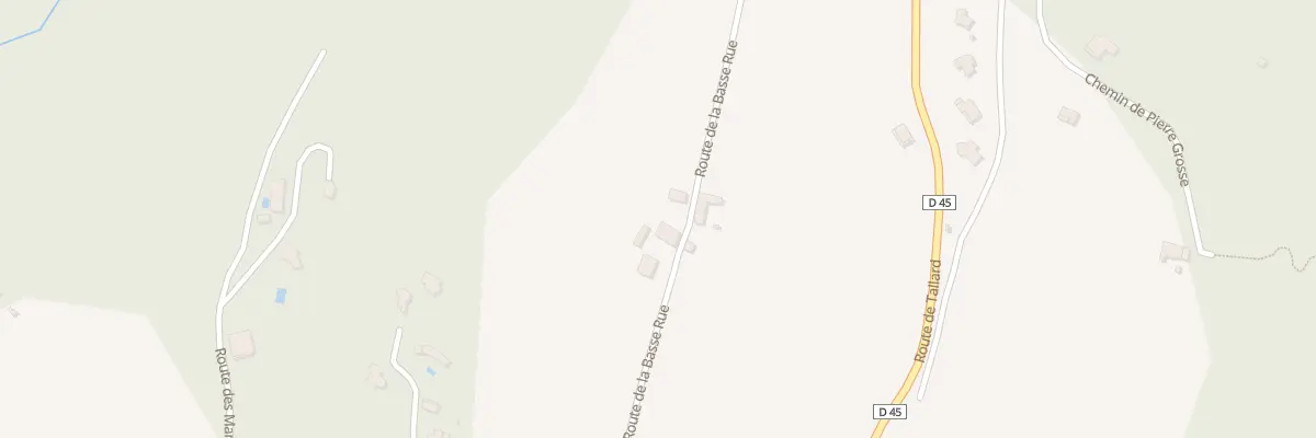 Plan du 5034 Basse Rue à Châteauvieux