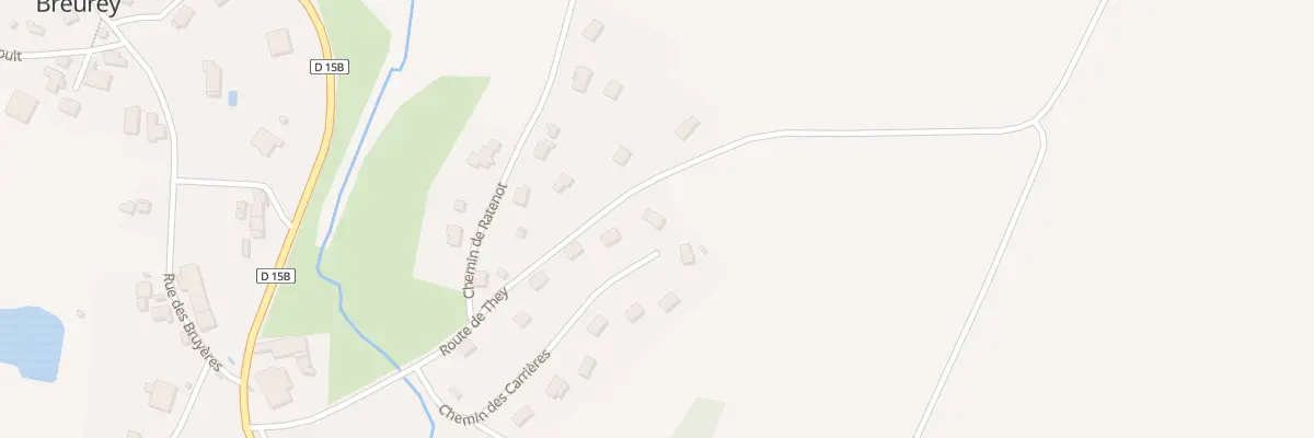 Plan du 13 Che des Carrières à Sorans-lès-Breurey