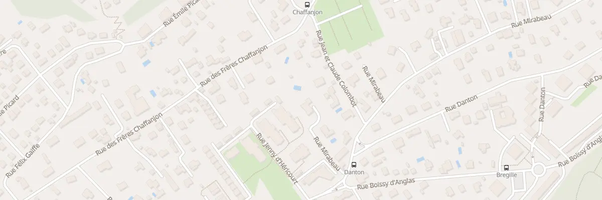 Plan du 1B Rue Mirabeau à Besançon