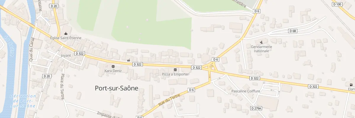 Plan du 76 Rue Francois Mitterrand à Port-sur-Saône