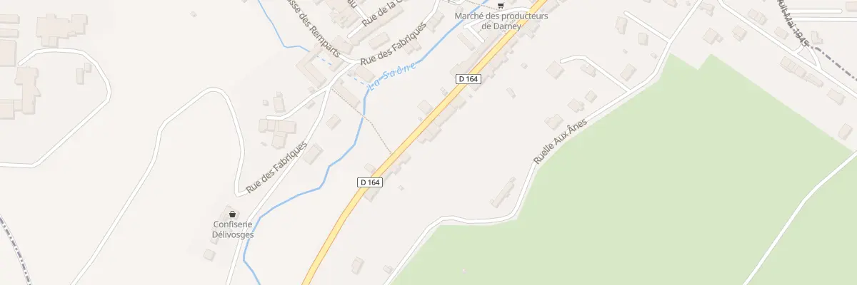 Plan du 37 Rue de la Gare à Darney