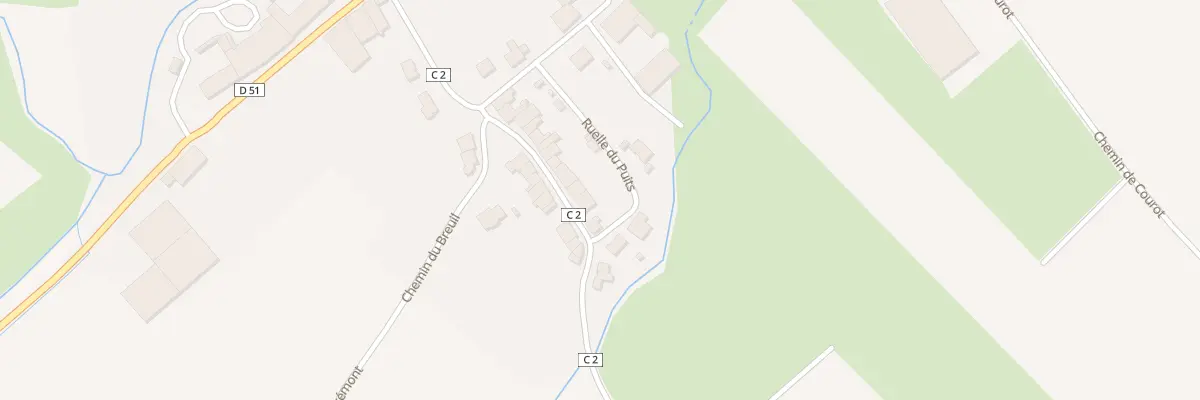 Plan du 19 Rue du Pâtis à Vitrey