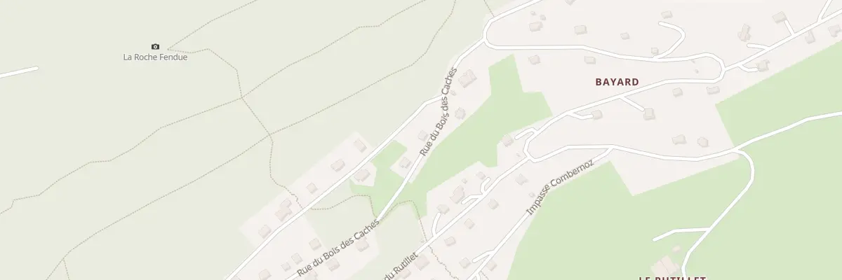 Plan du 2 Rue du Bois des Caches à Foncine-le-Haut