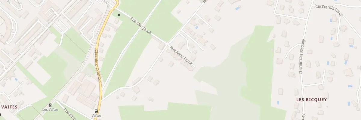 Plan du 6I Rue Anne Frank à Besançon