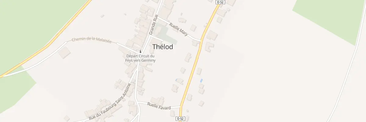 Plan du 259 Rue de la Reliquee à Thélod