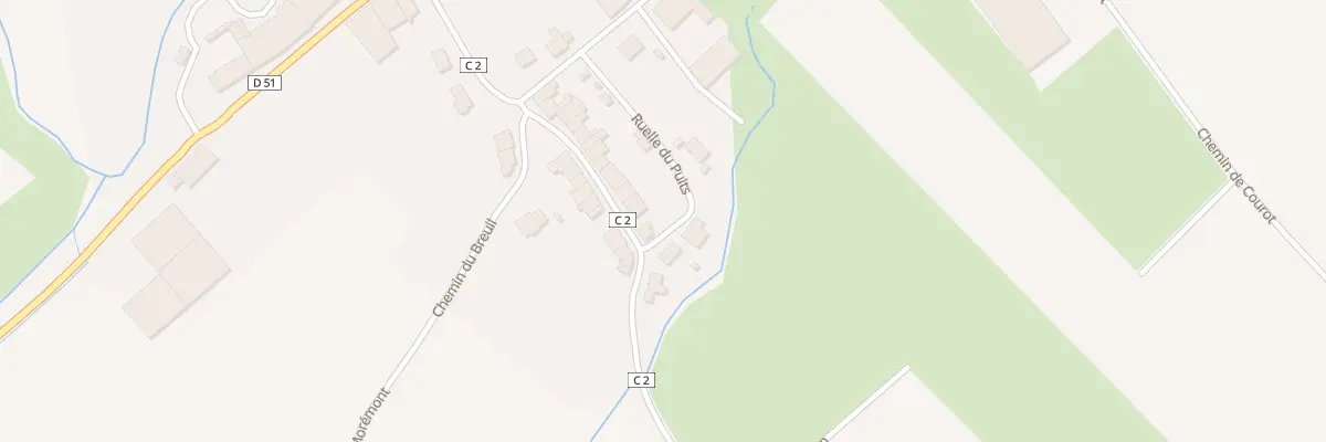 Plan du 21 Rue du Pâtis à Vitrey