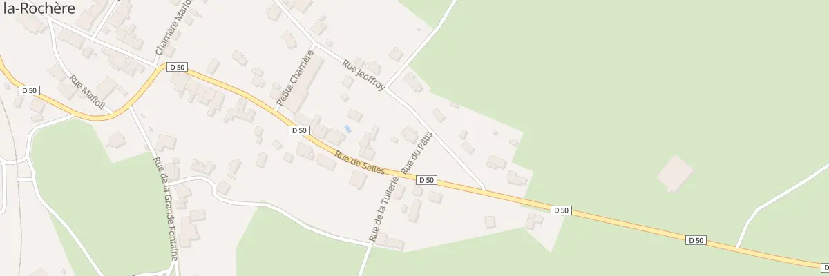 Plan du 1 Rue du Patis à Passavant-la-Rochère