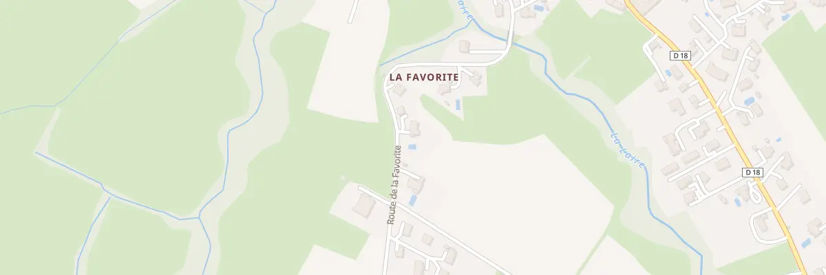 Plan du 365 Rte de la Favorite à Viry
