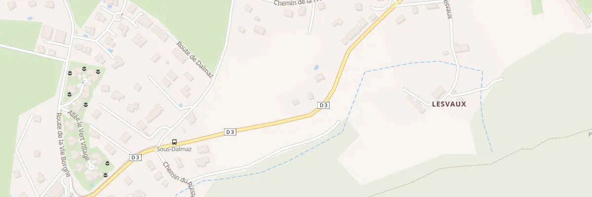 Plan du 93 Rte de Choisy à La Balme-de-Sillingy