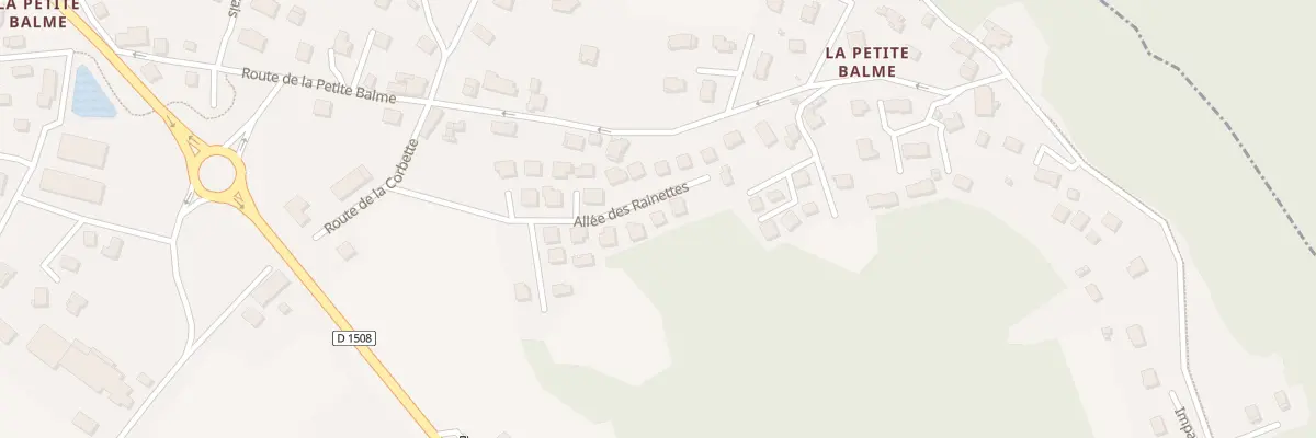 Plan du 190 All des Rainettes à Sillingy
