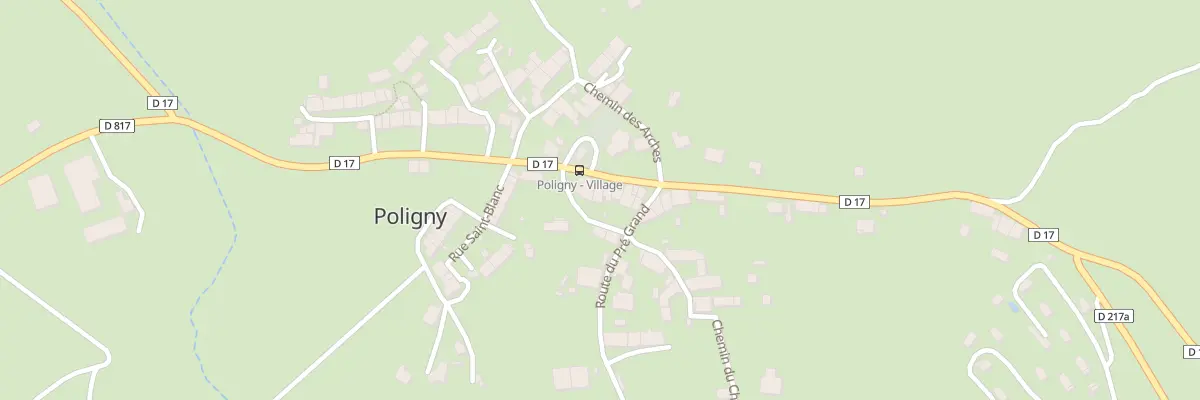 Plan du 5 Rue des Sagnes à Poligny