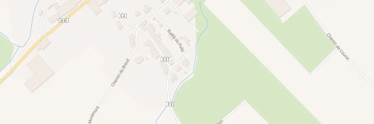 Plan du 3 Rle du Puits à Vitrey