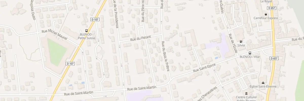 Plan du 33 Rue du Pére Hilarion à Blénod-lès-Pont-à-Mousson