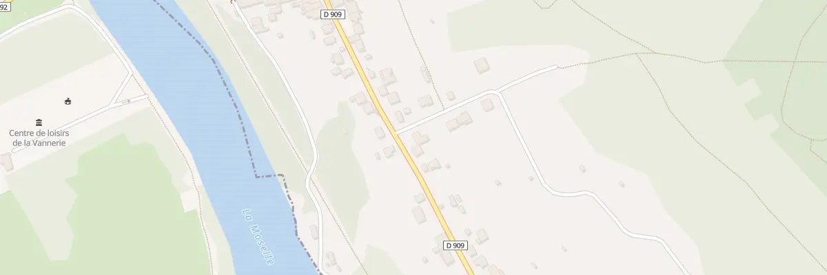 Plan du 9011 Rue de Flavigny à Maron