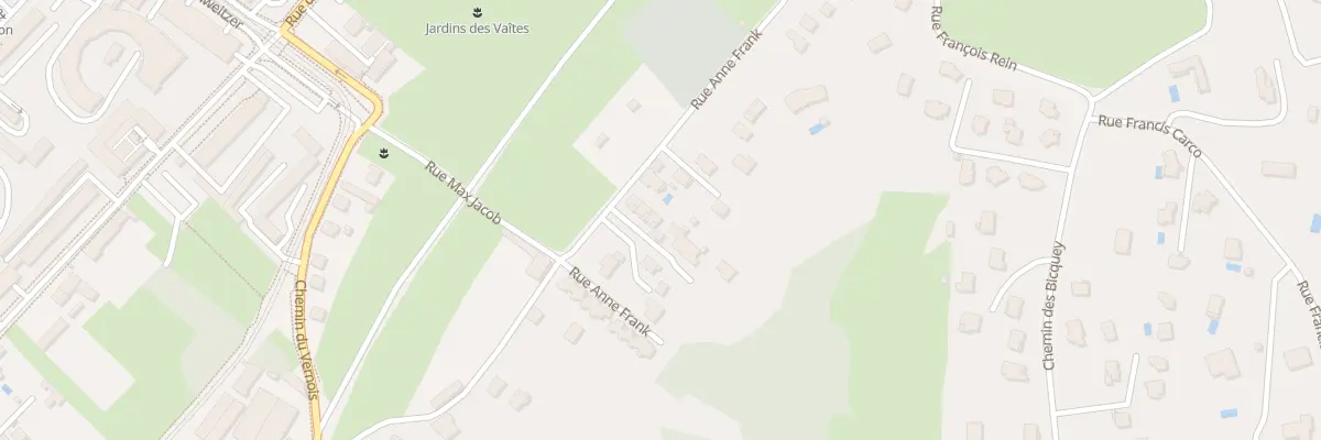 Plan du 10D Rue Anne Frank à Besançon