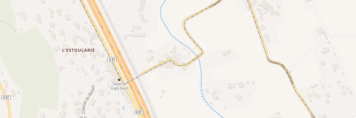Plan du 127 Rte des 2 Solliès à Solliès-Pont