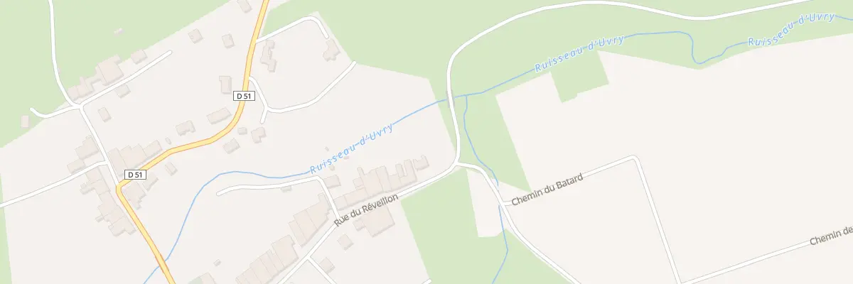 Plan du 17 Rue du Réveillon à Vitrey