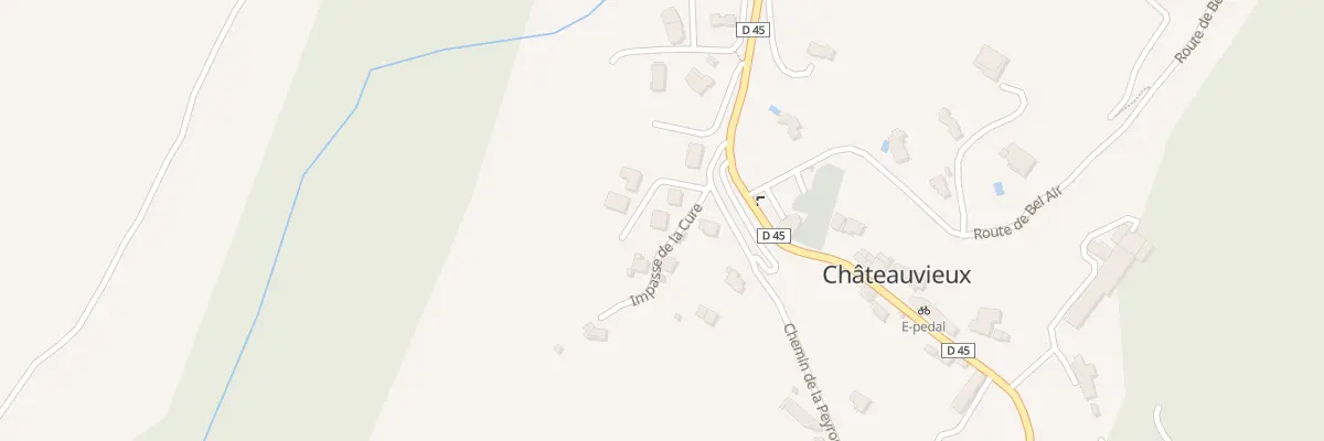 Plan du 24 Che de la Peyrouse à Châteauvieux