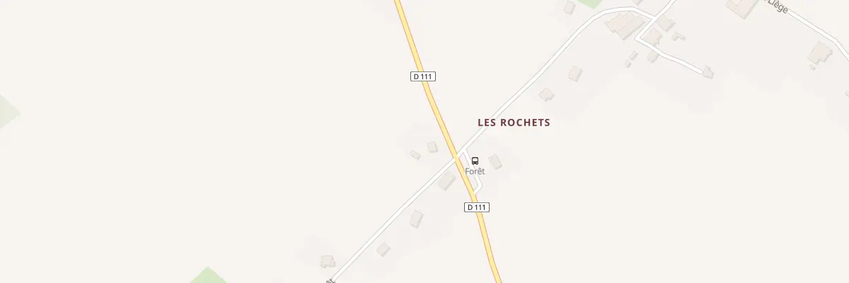 Plan du 4 Rte de Merey à Fontain