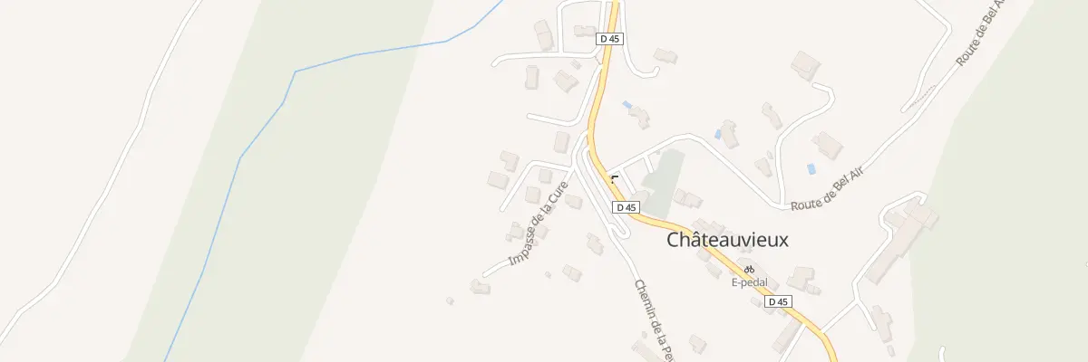 Plan du 24A Che de la Peyrouse à Châteauvieux