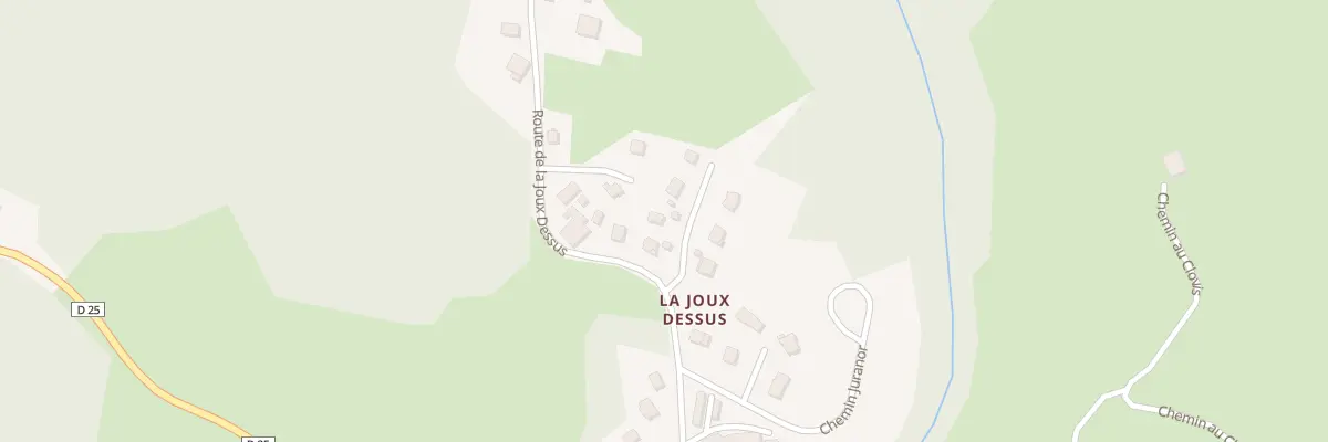 Plan du 47 Che des Epiceas à Prémanon