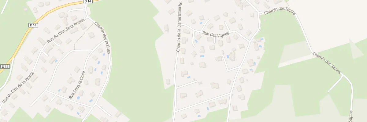 Plan du 9 Che de la Dame Blanche à Bonnay
