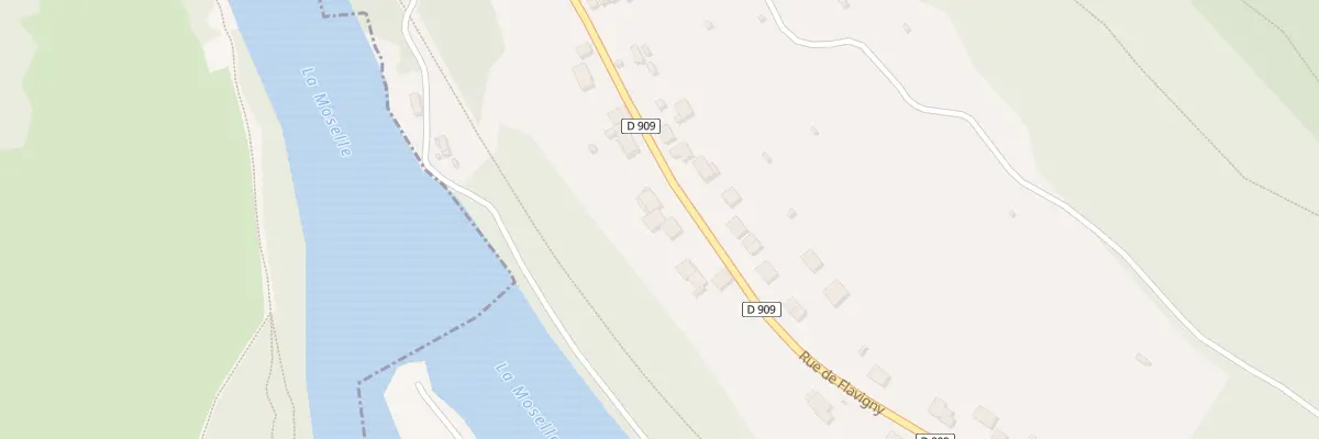 Plan du 9017 Rue de Flavigny à Maron