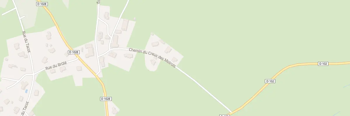 Plan du 7 Che du Creux des Moirots à Montrond-le-Château