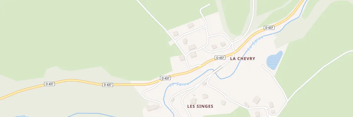 Plan du 1 La Chevry à Foncine-le-Haut