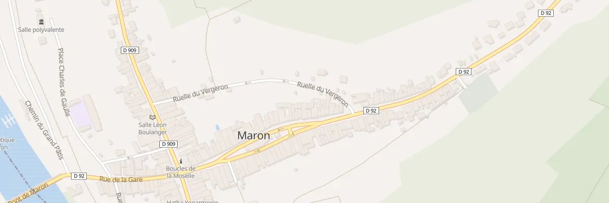 Plan du 45 Rue de Nancy à Maron
