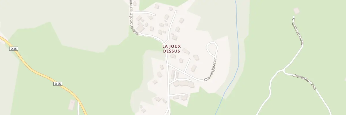 Plan du 15 Che Juranor à Prémanon