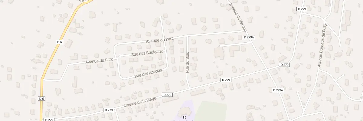 Plan du 6 Rue du Bois à Port-sur-Saône