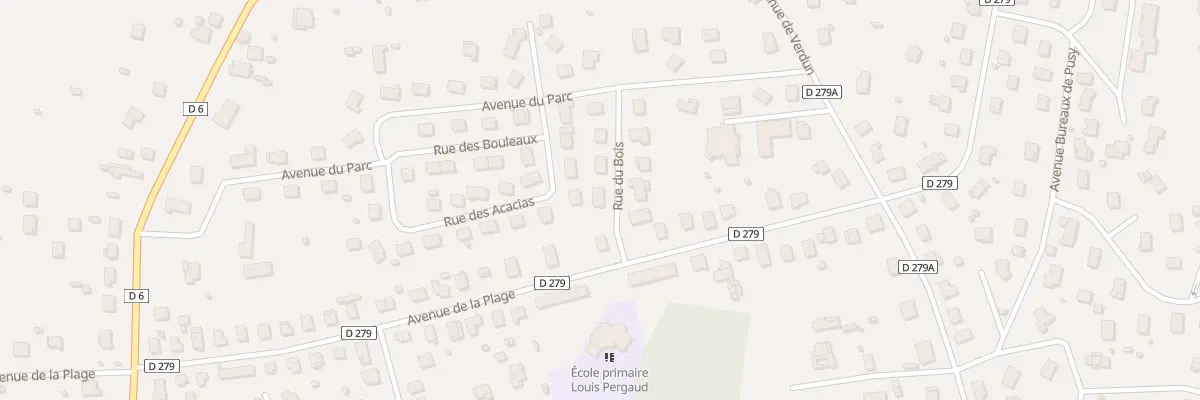 Plan du 8 Rue du Bois à Port-sur-Saône