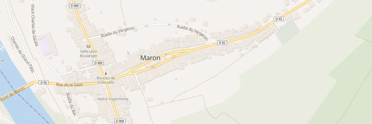 Plan du 44 Rue de Nancy à Maron